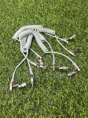 Coiled Fast-Charging Cable