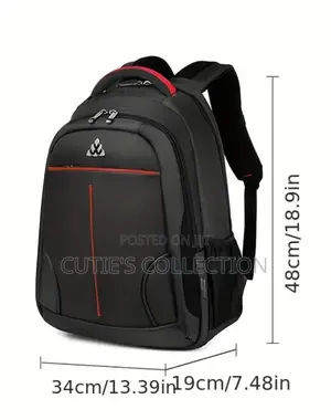 Travel Backpack With Compartments Ideal for Students and Professionals