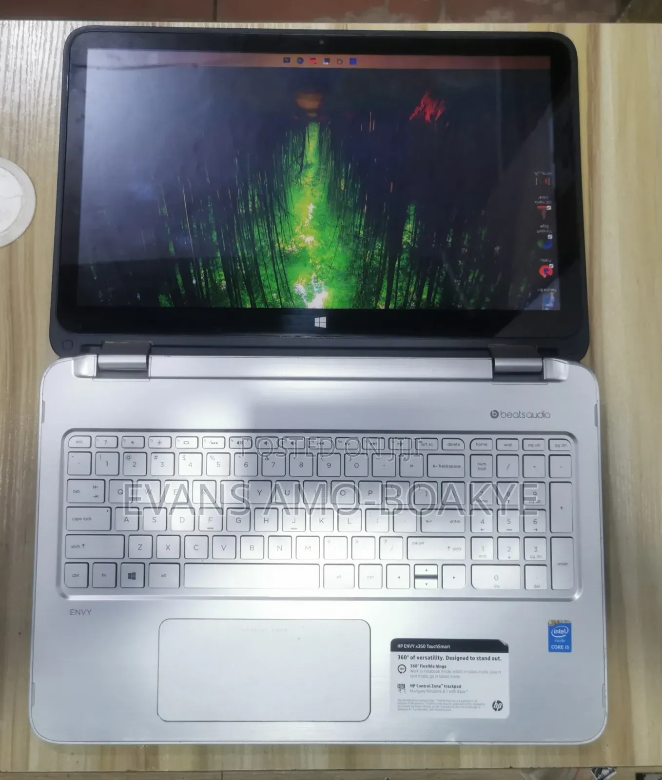 Laptop HP Envy x360 8GB Intel Core i5 HDD 500GB