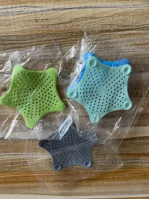 Sink and Bathroom Drain Cover - Silicone Star Strainer - Anti Blockage
