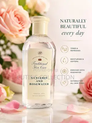 Traditional Glycerin and Rosewater Hydrating Refreshing Skin Toner