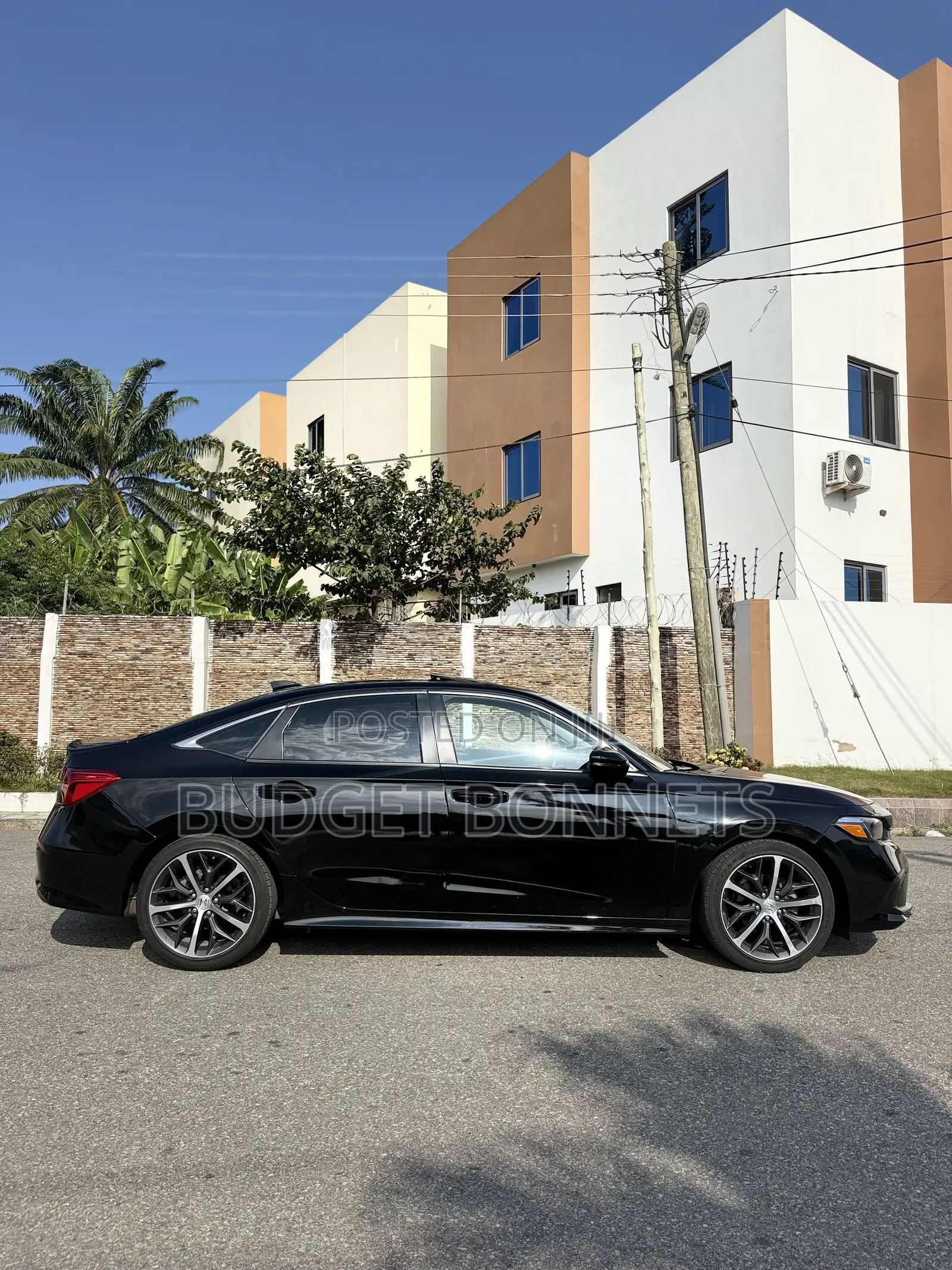 Honda Civic Touring CVT 2023 Black