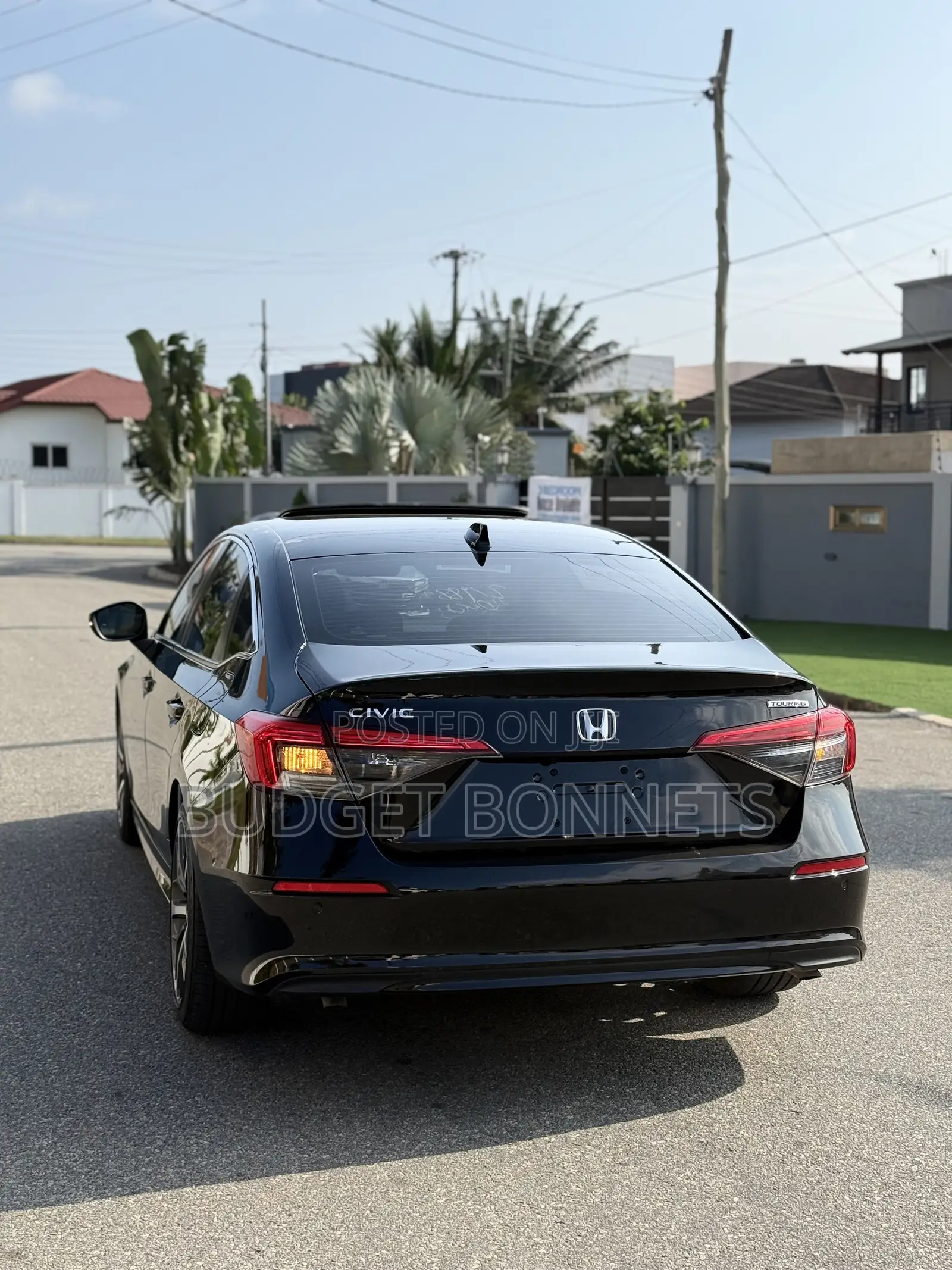 Honda Civic Touring CVT 2023 Black