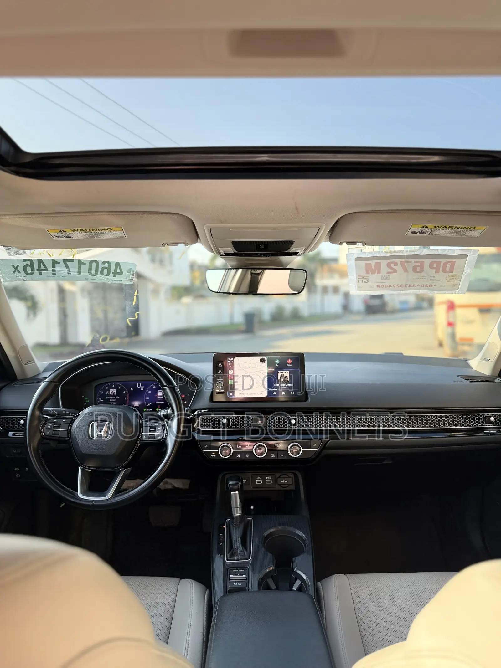 Honda Civic Touring 2022 White