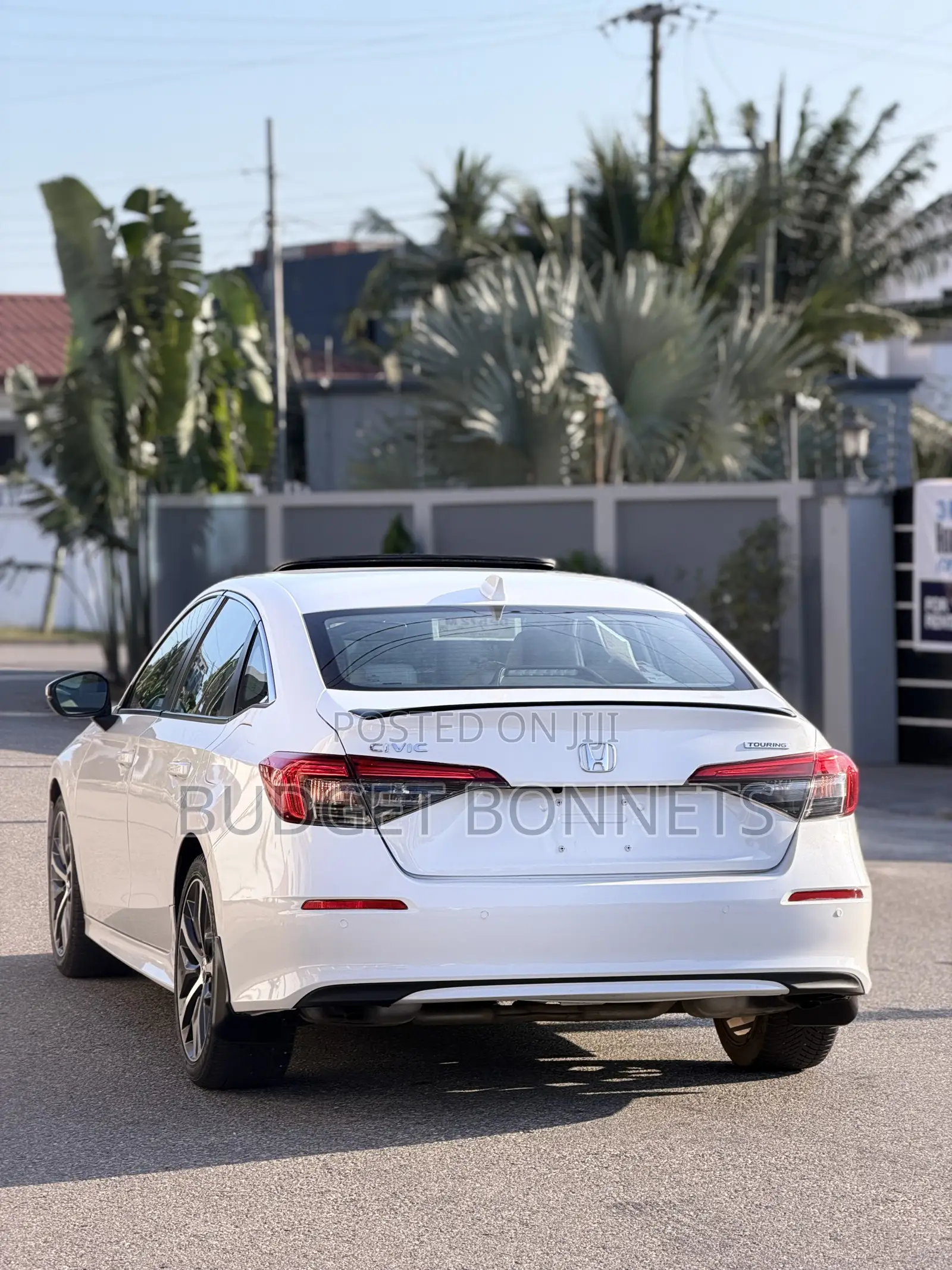 Honda Civic Touring 2022 White