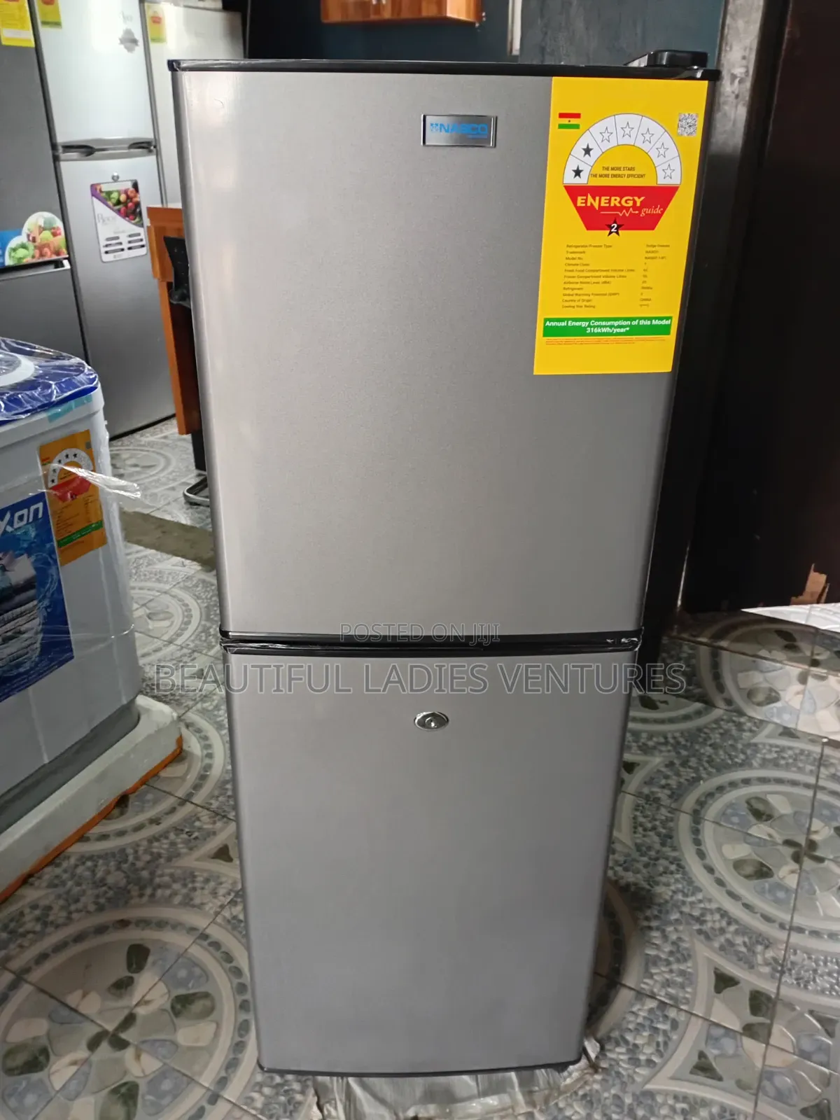Refrigerator Nasco 106L Suitable for Schools Malls Refrigerator