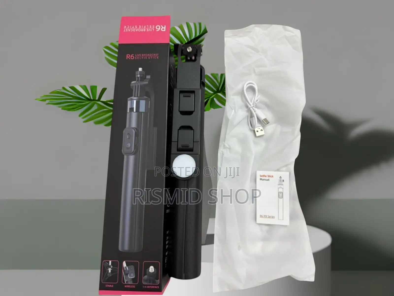 R6 Premium Bluetooth Smartphone Selfie Stick Tripod