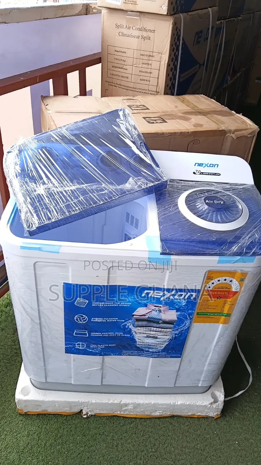 Durable Washing Machine 7kg Spin and Dry Washing Machine 5star