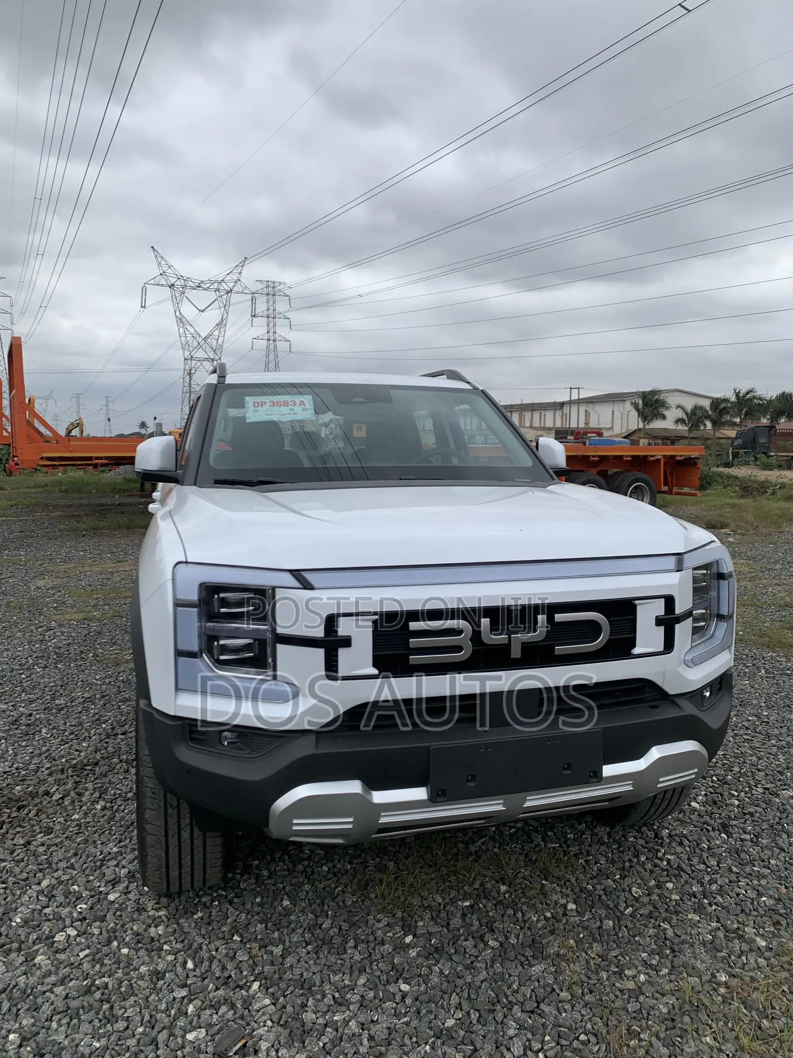 New BYD Shark 6 Shark Pickup 2026 White