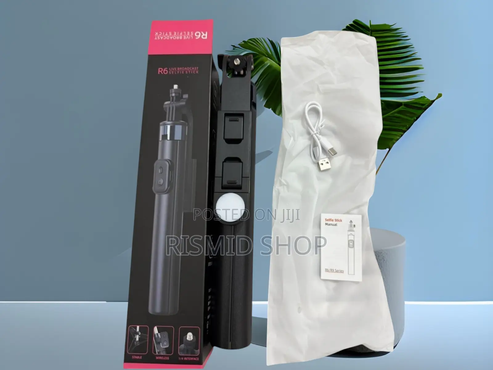 R6 Professional-Grade Wireless Selfie Stick Tripod