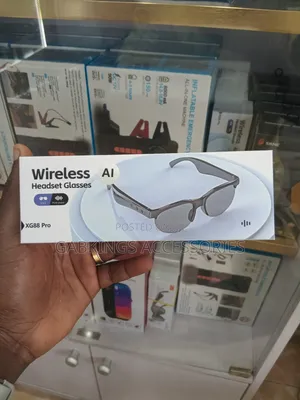 Wireless Headset Glasses -Ai Powered