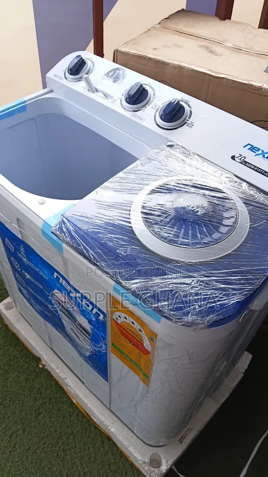 Durable Washing Machine 7kg Spin and Dry Washing Machine 5star