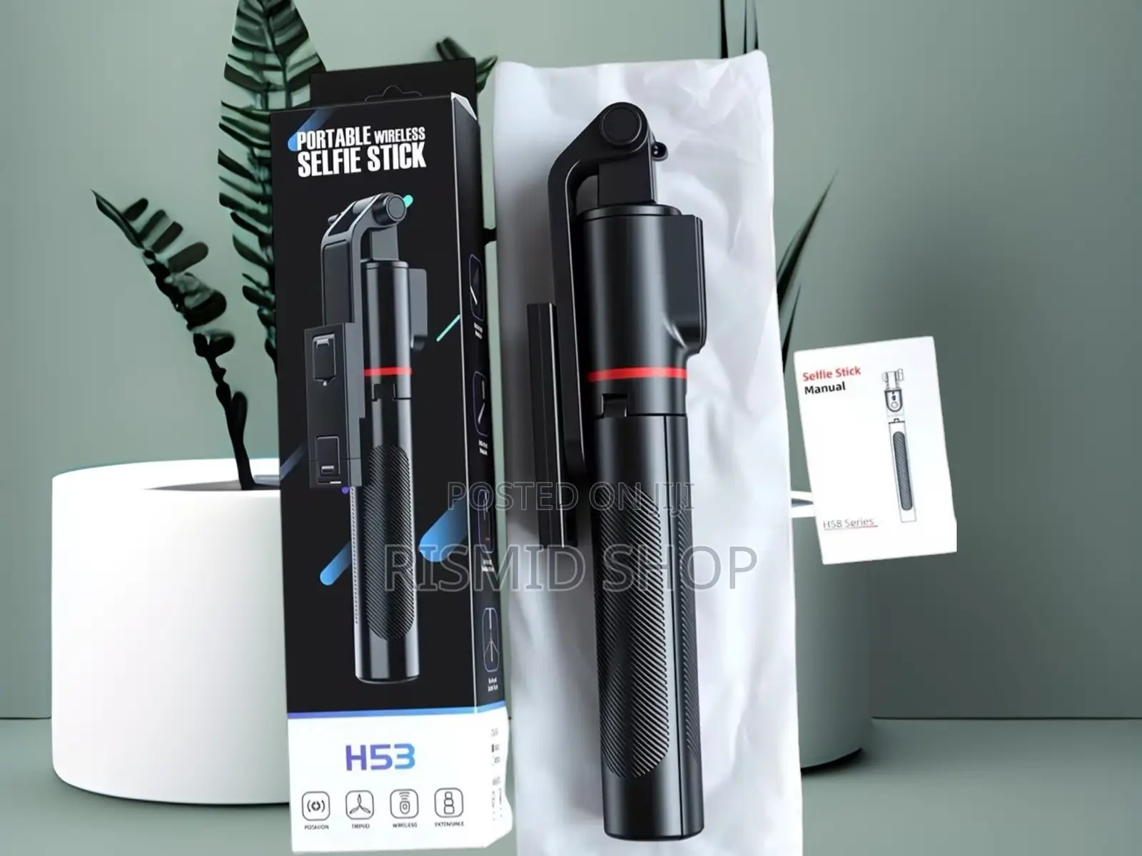 H53 Portable Smartphone Selfie Stick Tripod