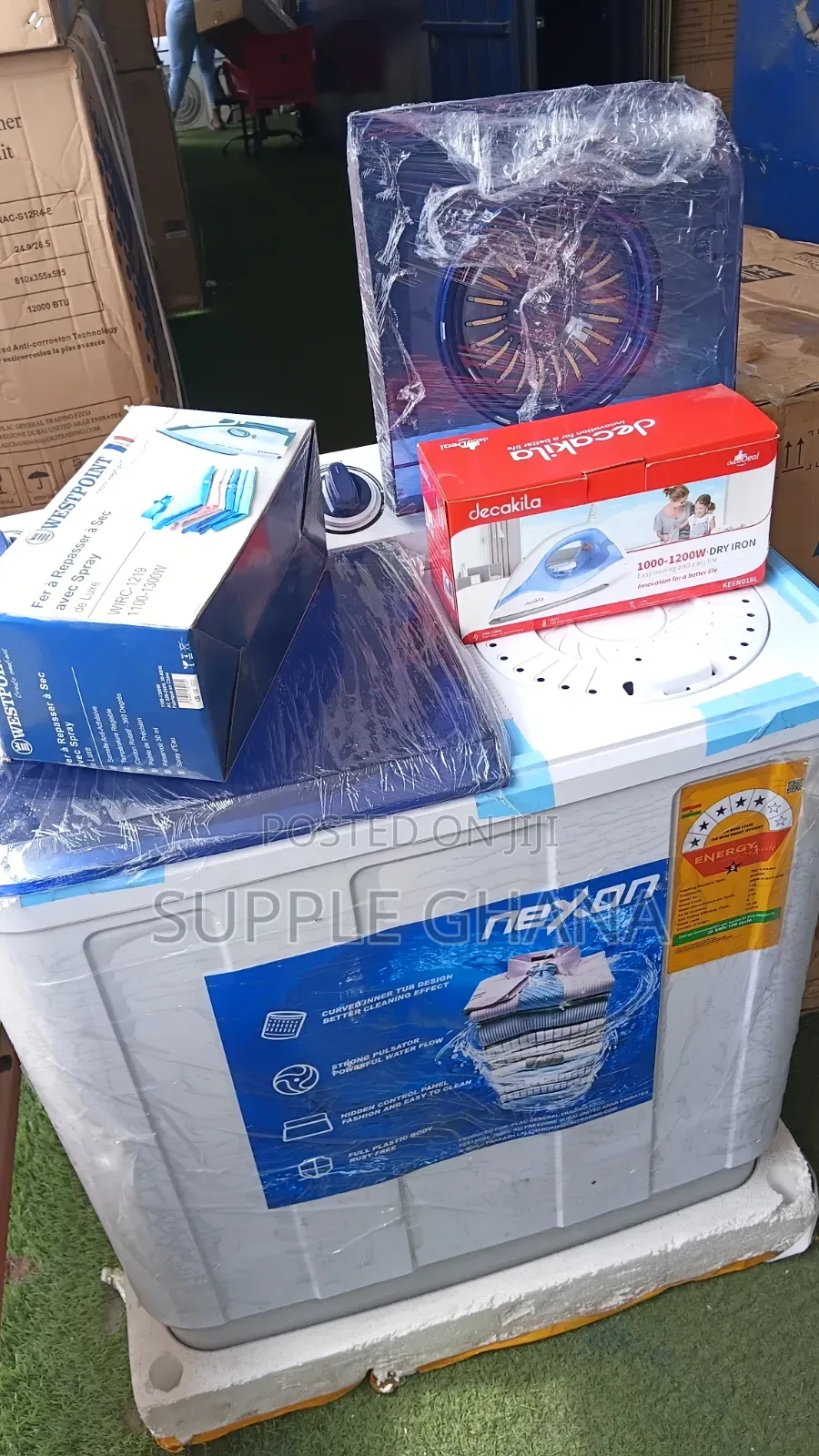 Nexon Got 7kg Washing Machine Plus Free Iron ,Washing Machine Nice
