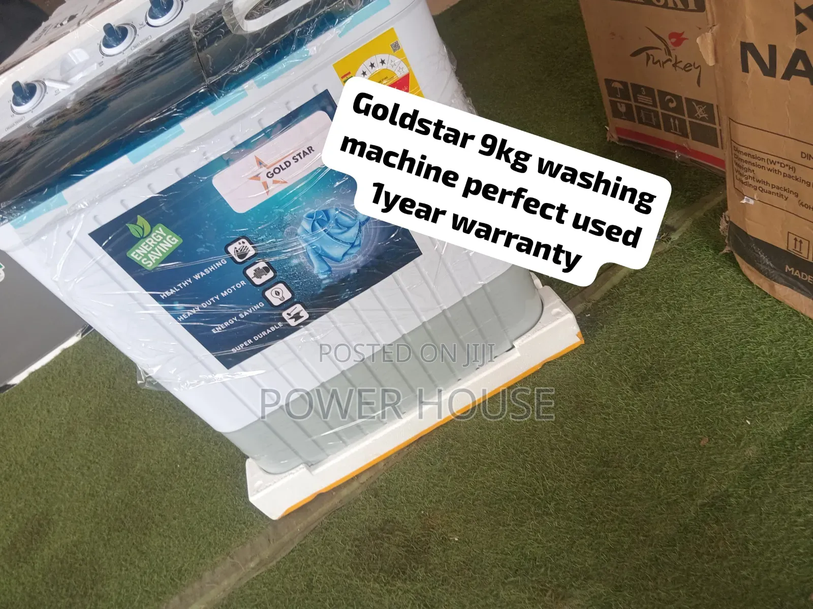 Large Capacity Goldstar 9kg Washer – Perfect for Family Use