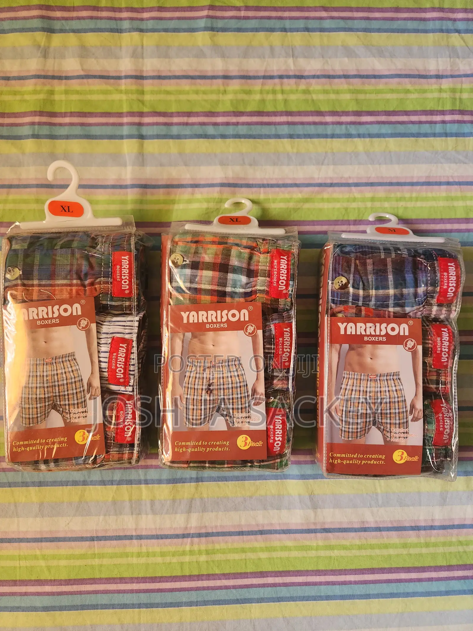Men's 3-in-1 Boxer Shorts | Yarrison Boxers | 3 Pieces