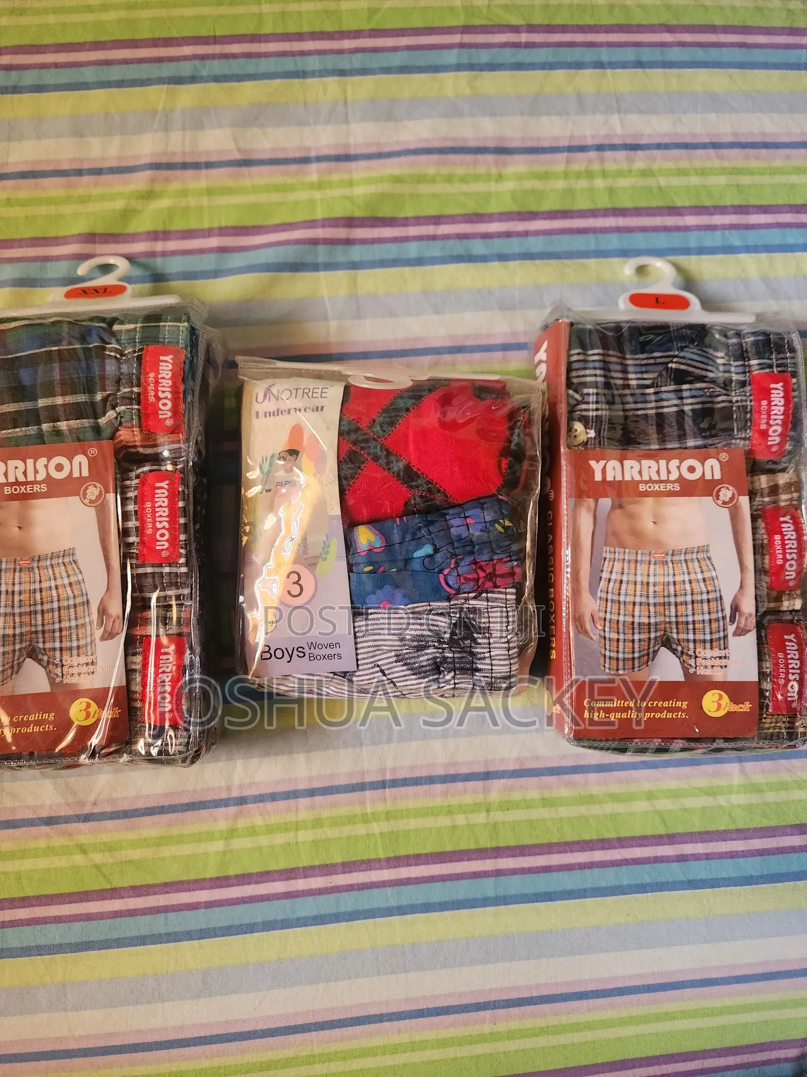 Men's 3-in-1 Boxer Shorts | Yarrison Boxers | 3 Pieces