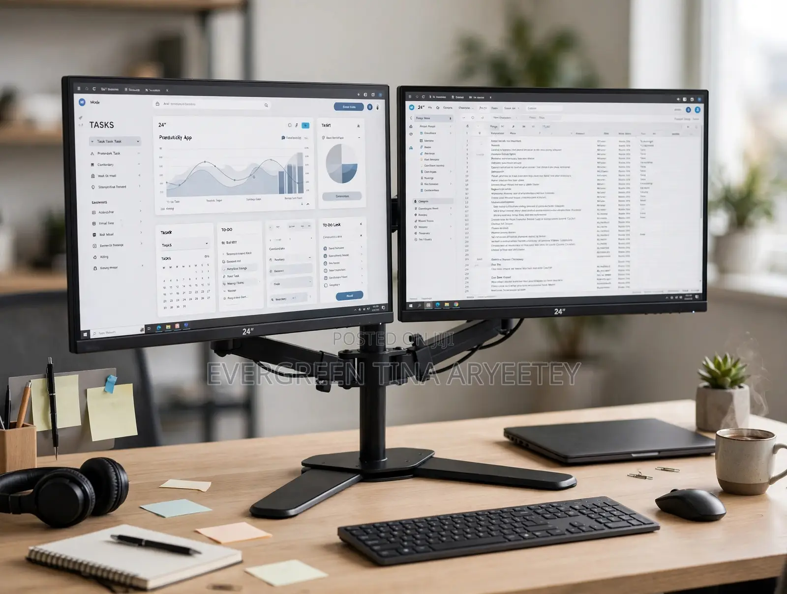 Dual Monitor Mount