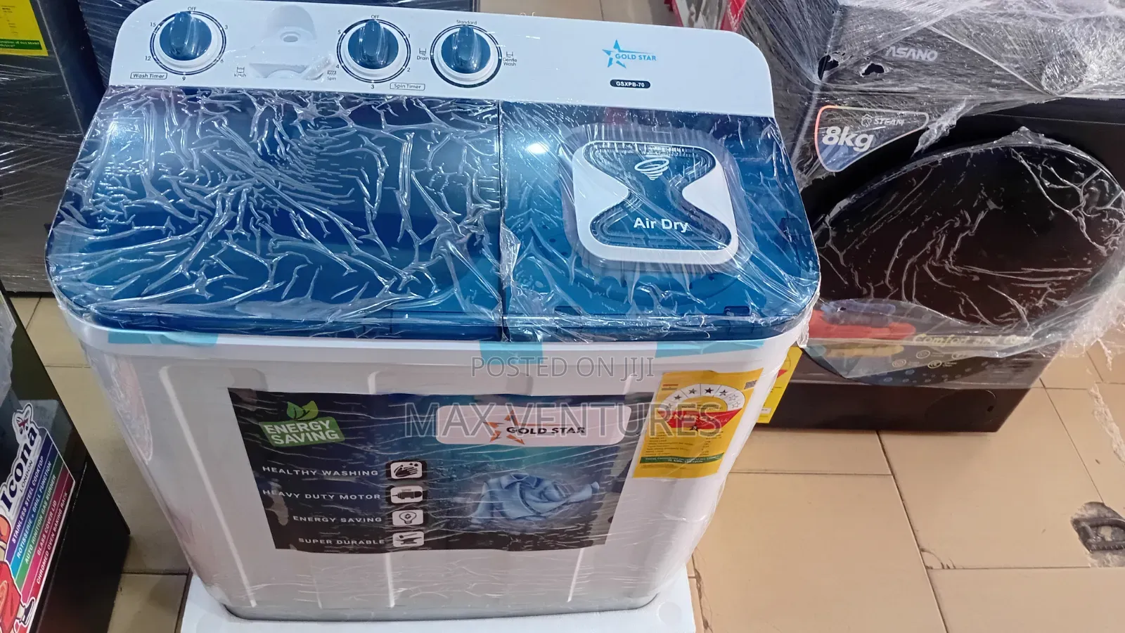 Upgrade Your Laundry With Gold Star 7KG Washing Machine