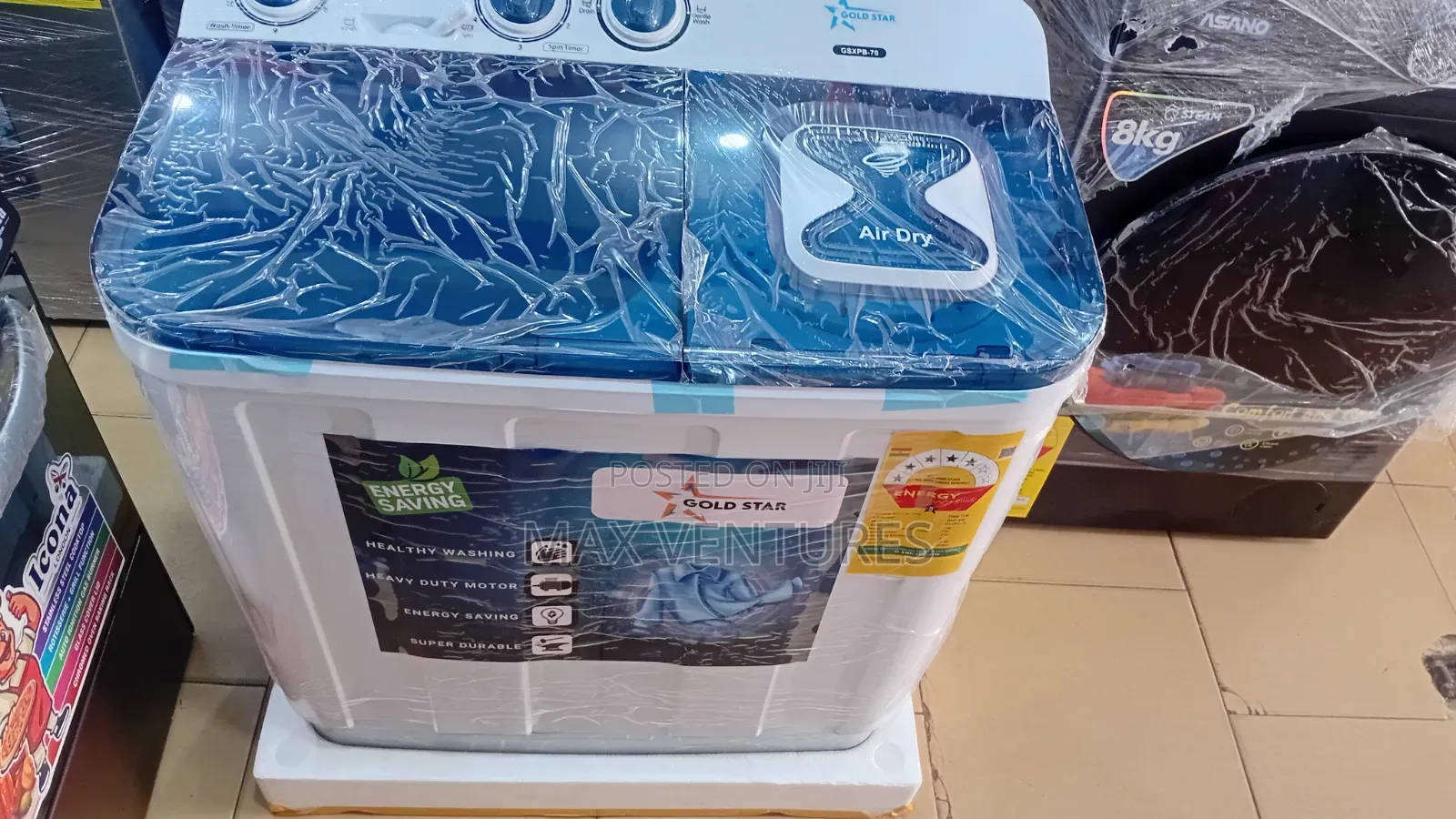 Upgrade Your Laundry With Gold Star 7KG Washing Machine