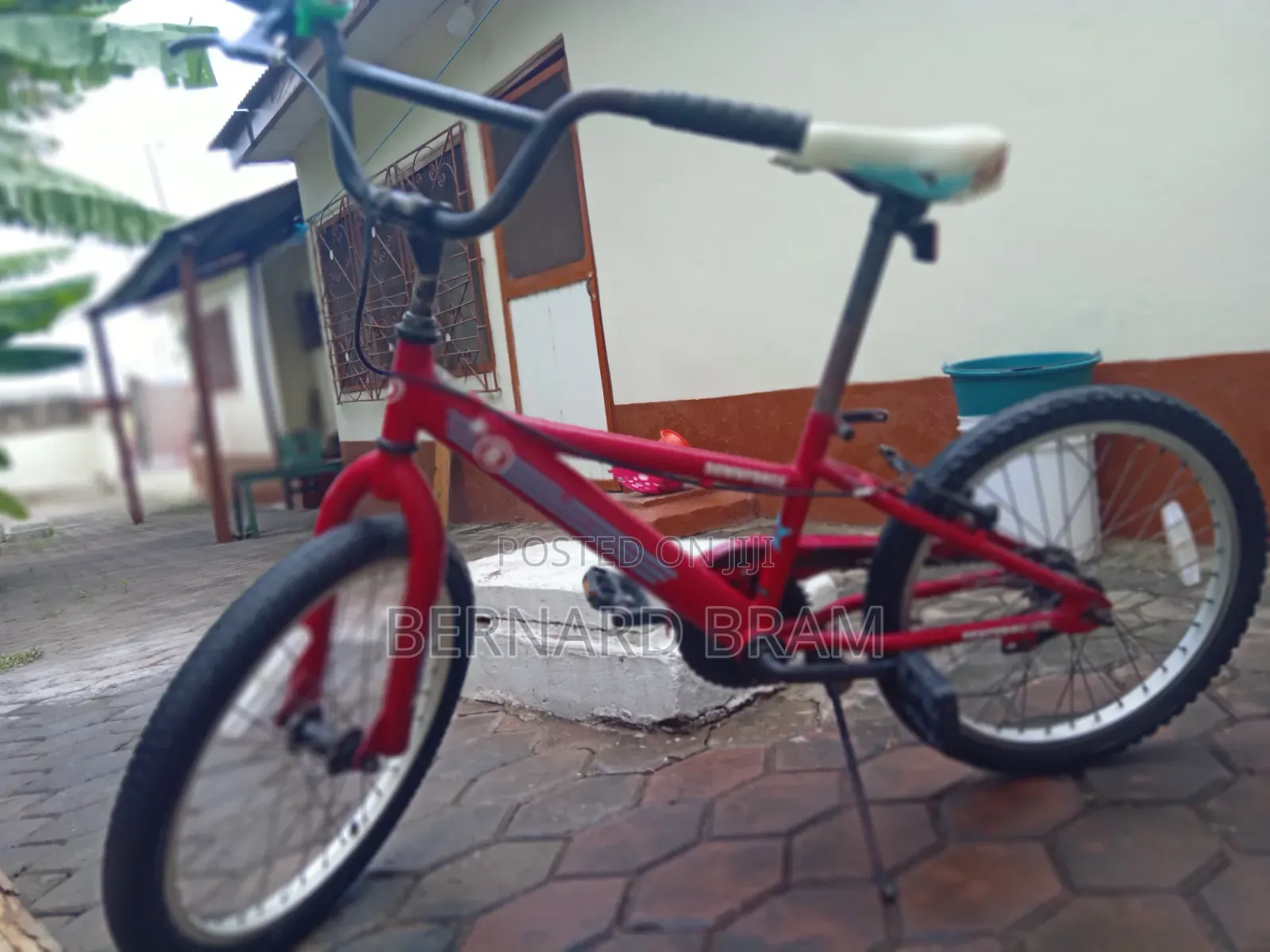 Fire Engine Red BMX Bike – Clean Smooth Ride