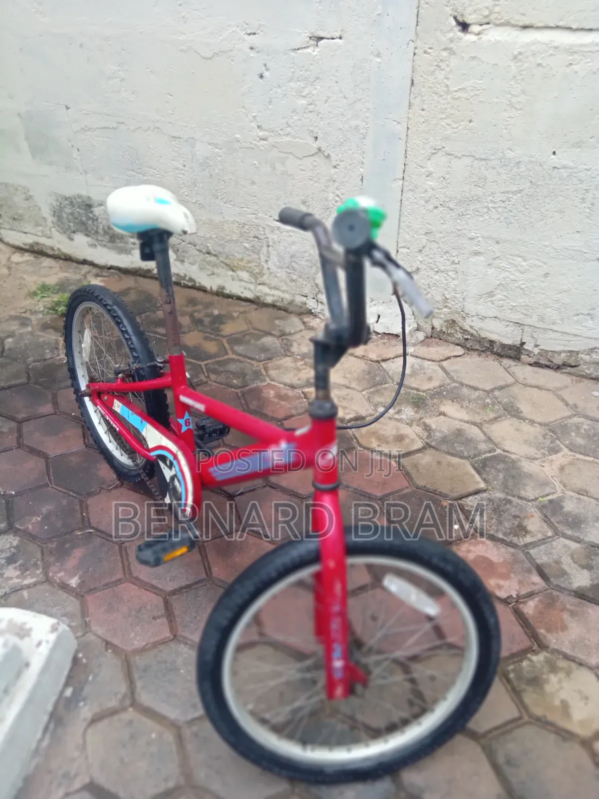 Fire Engine Red BMX Bike – Clean Smooth Ride