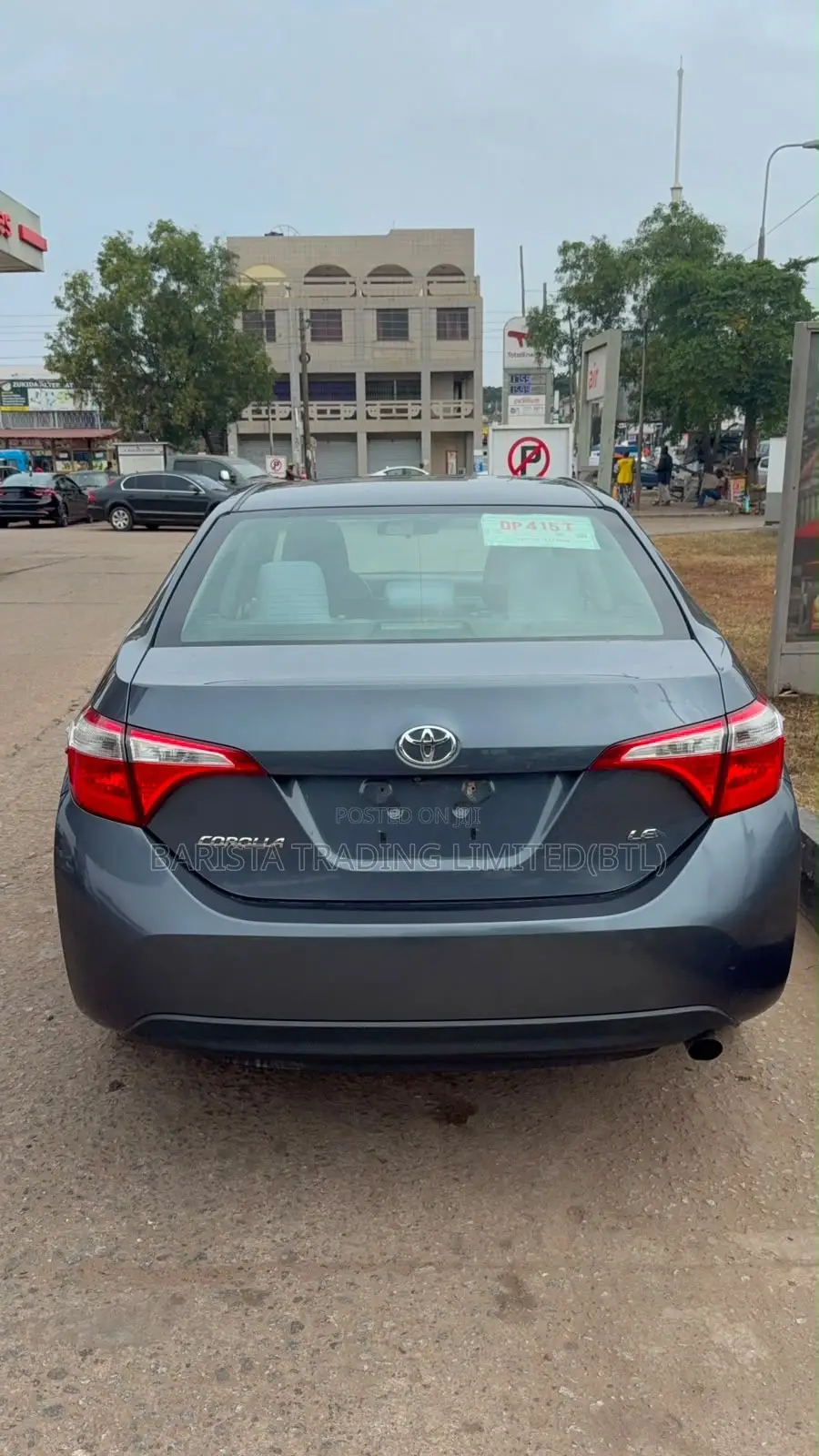 Toyota Corolla LE Eco 4dr Sedan (1.8L 4cyl CVT) 2015 Gray