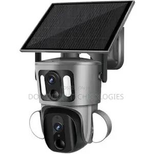 Hd Dual Lens 6mp Solar PTZ Camera
