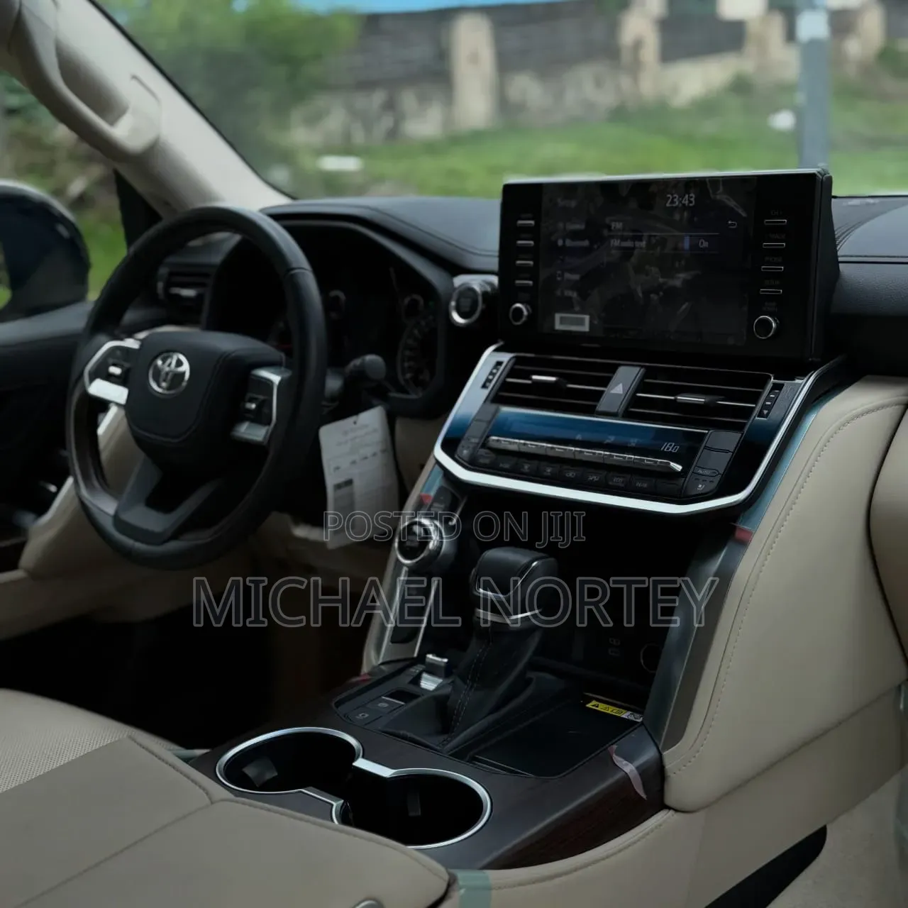 New Toyota Land Cruiser LC300 2025 Black
