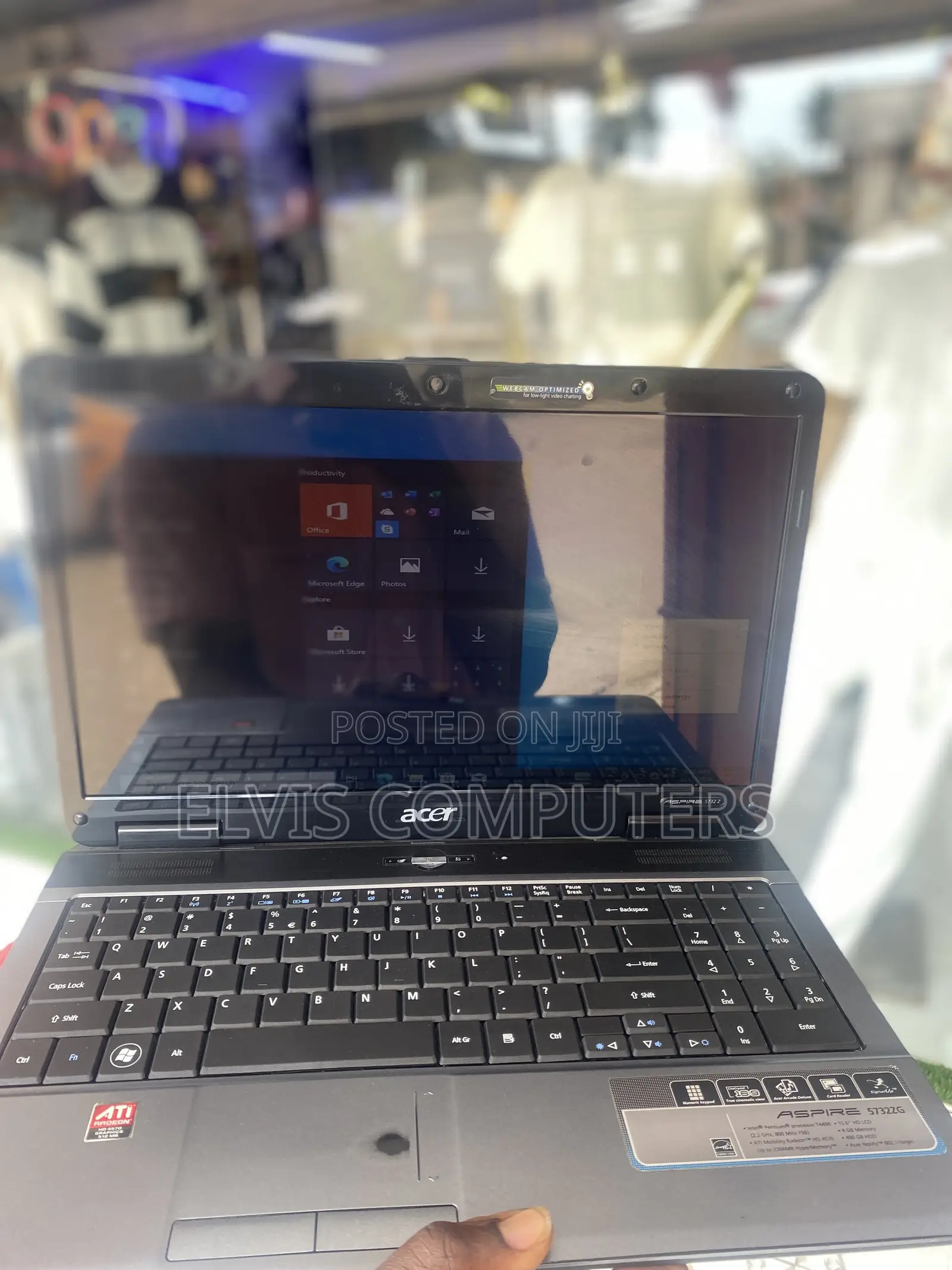 Laptop Acer Aspire 5732ZG 4GB Intel Pentium HDD 160GB