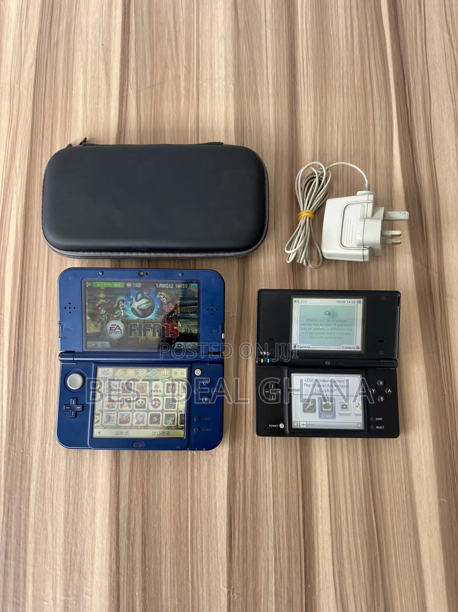 Nintendo 3DS LL Jailbreak With Games and Nintendo DSi With Games
