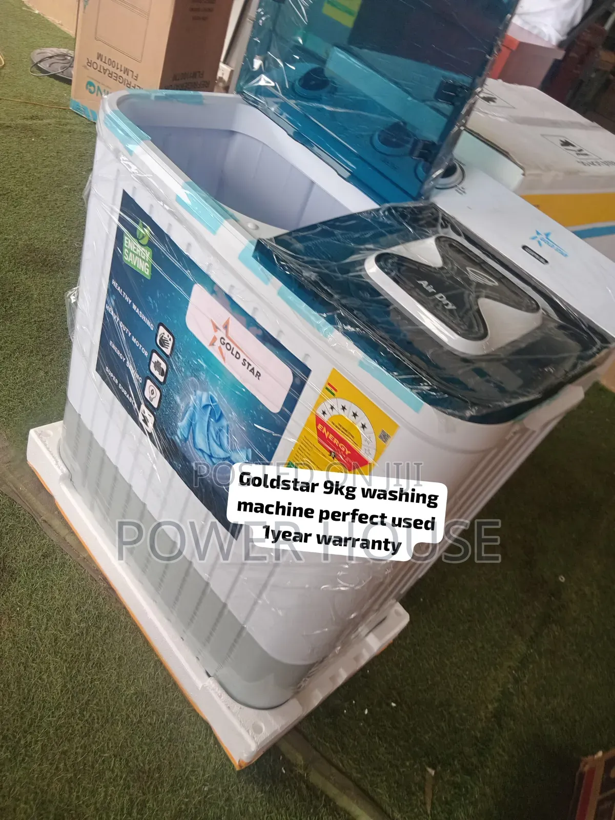 Wash More Clothes With the Spacious Goldstar 9kg Washer