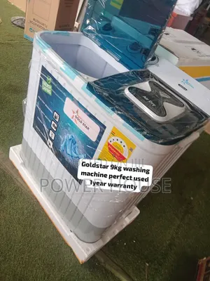 Wash More Clothes With the Spacious Goldstar 9kg Washer