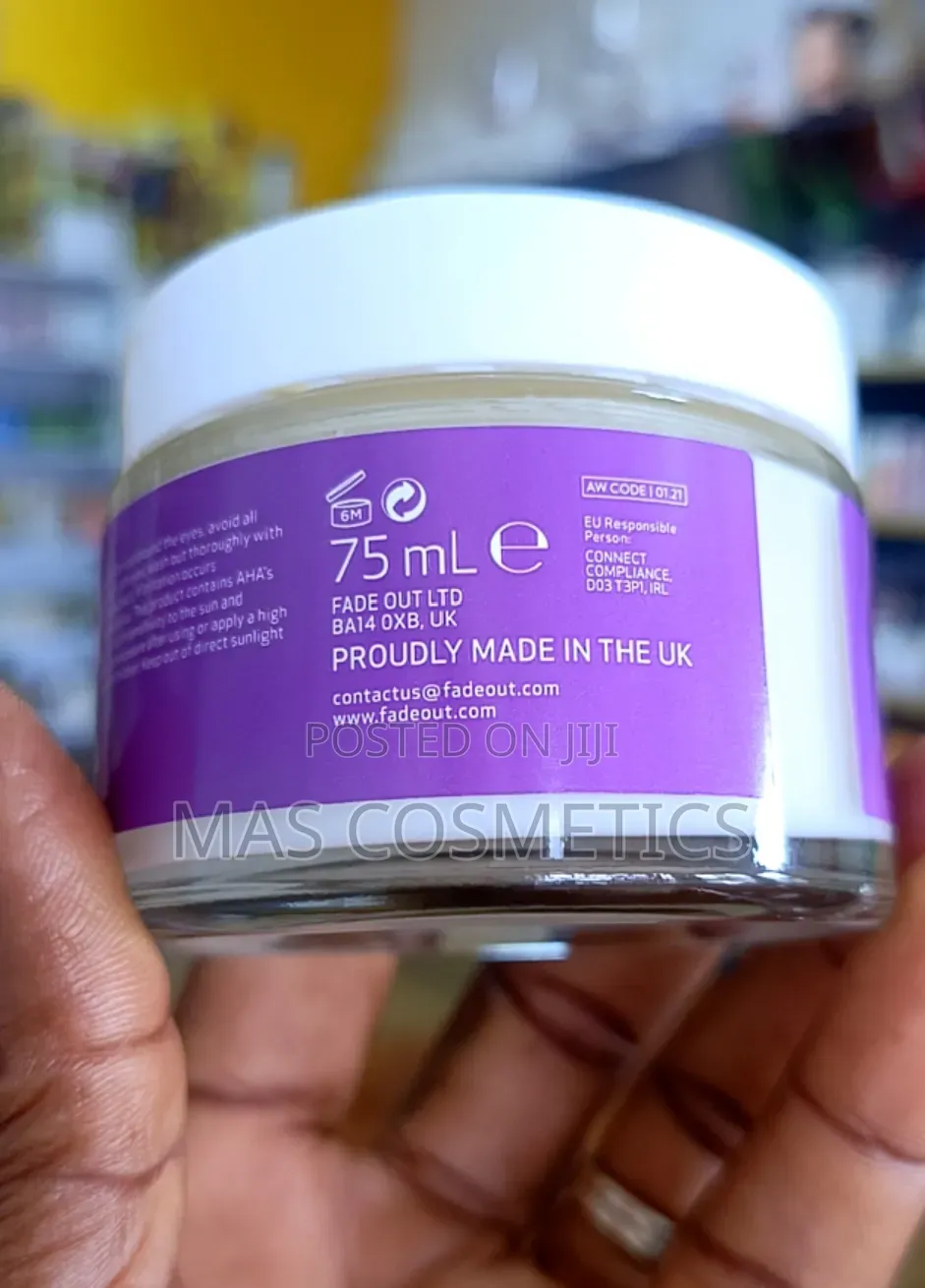 Fadeout Anti-Wrinkle Brightening Night Cream - Unbox