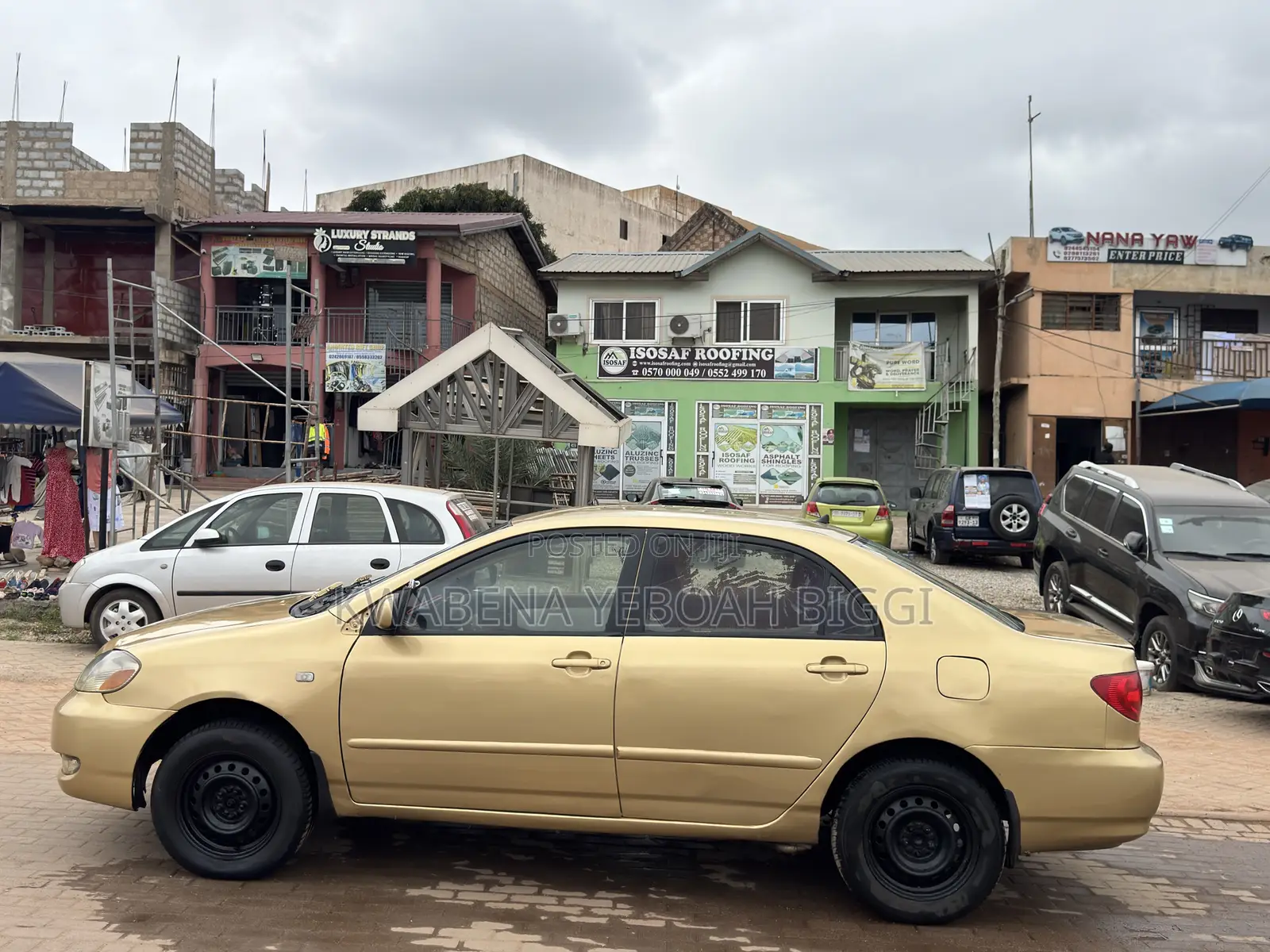 Toyota Corolla 2008 Gold