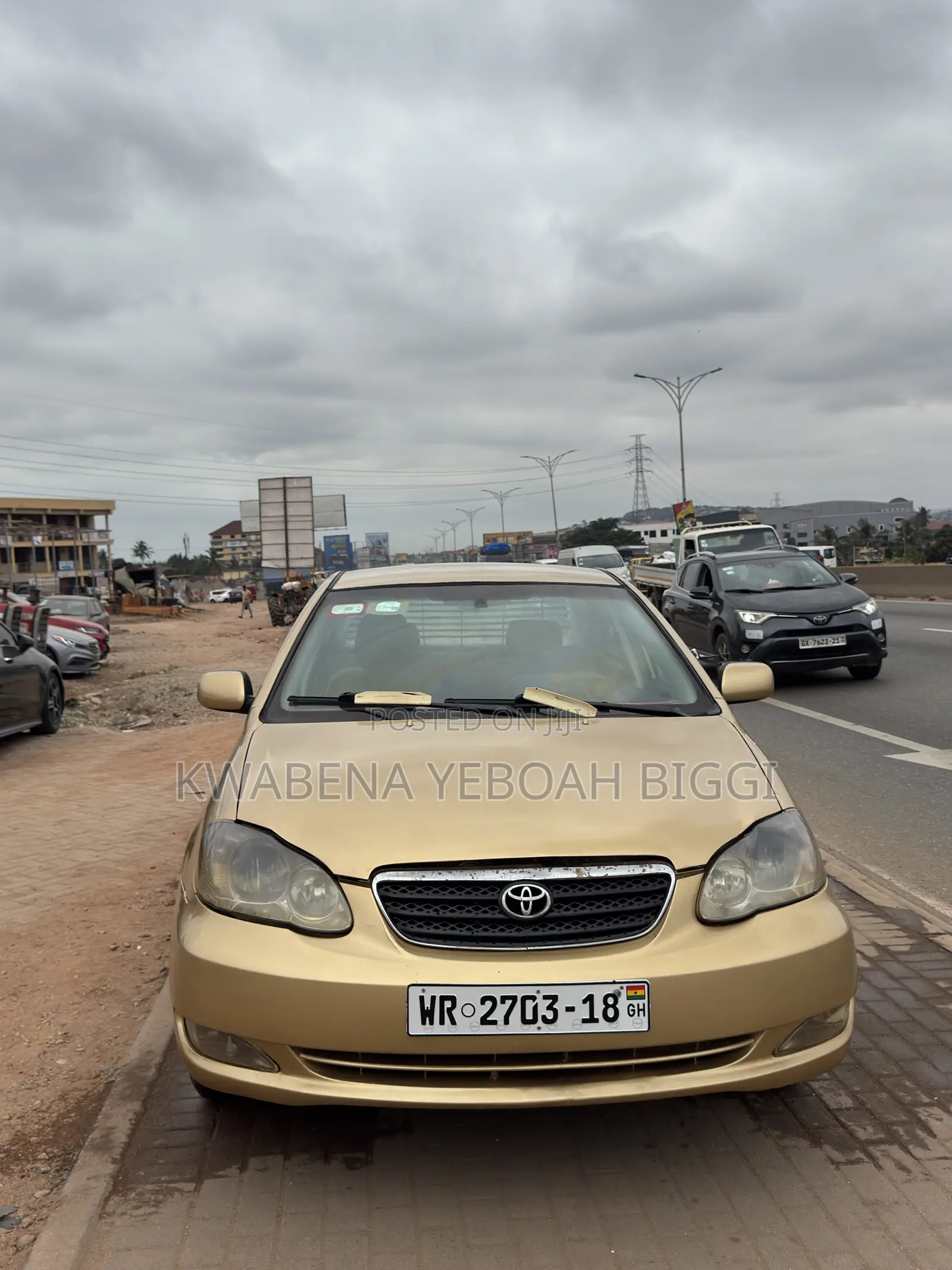 Toyota Corolla 2008 Gold