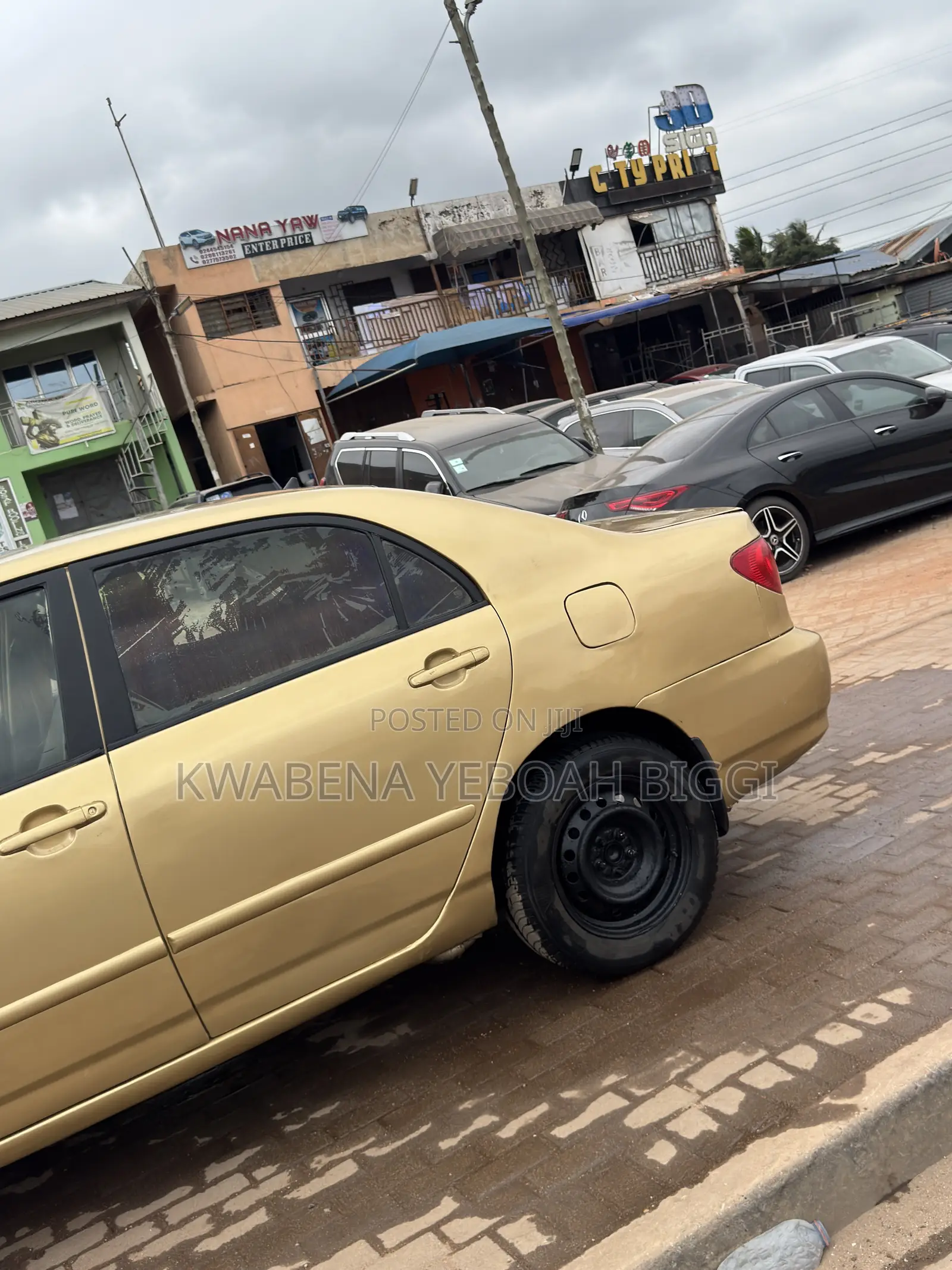 Toyota Corolla 2008 Gold