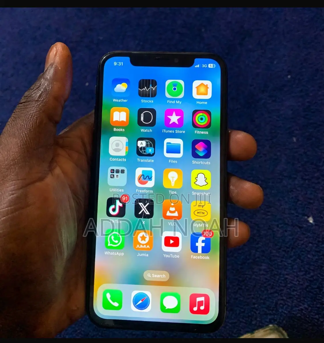Apple iPhone X 64 GB Black