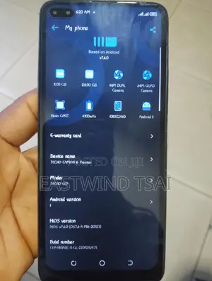 Tecno Camon 16 Premier 128 GB Blue
