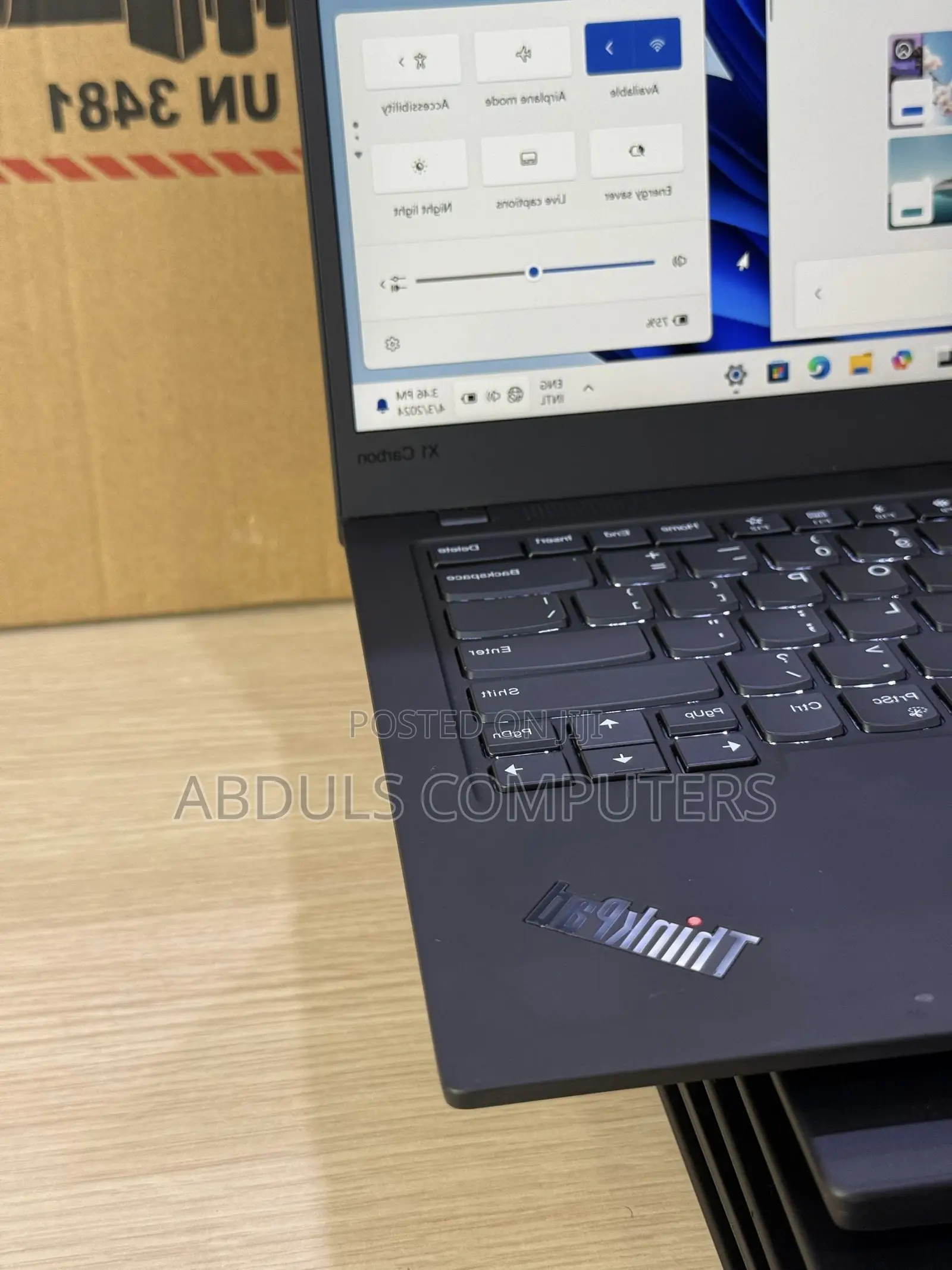 Laptop Lenovo ThinkPad X1 Carbon 8GB Intel Core i5 SSD 512GB