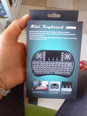 Mini Wireless Keyboard With Touchpad Backlight