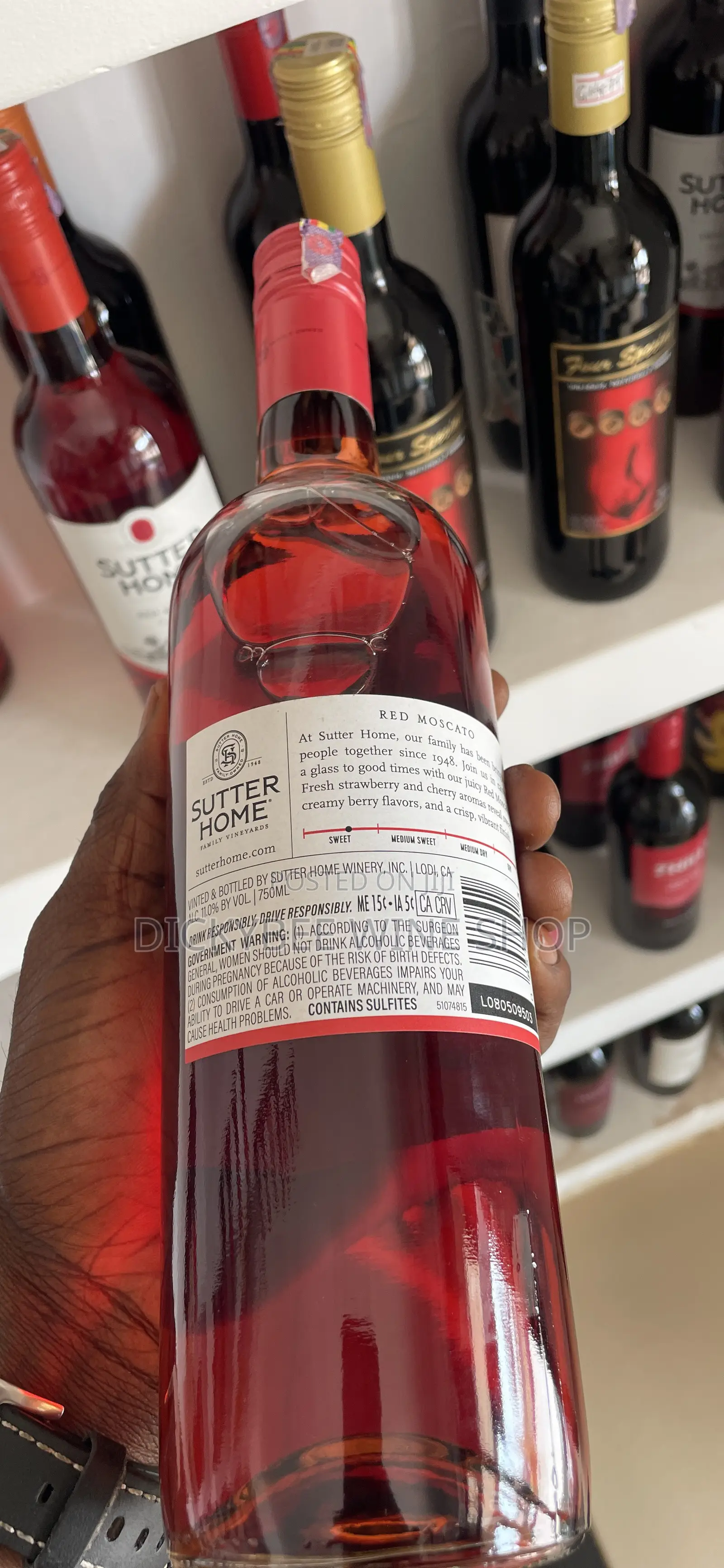 Sutter Home Red Moscato