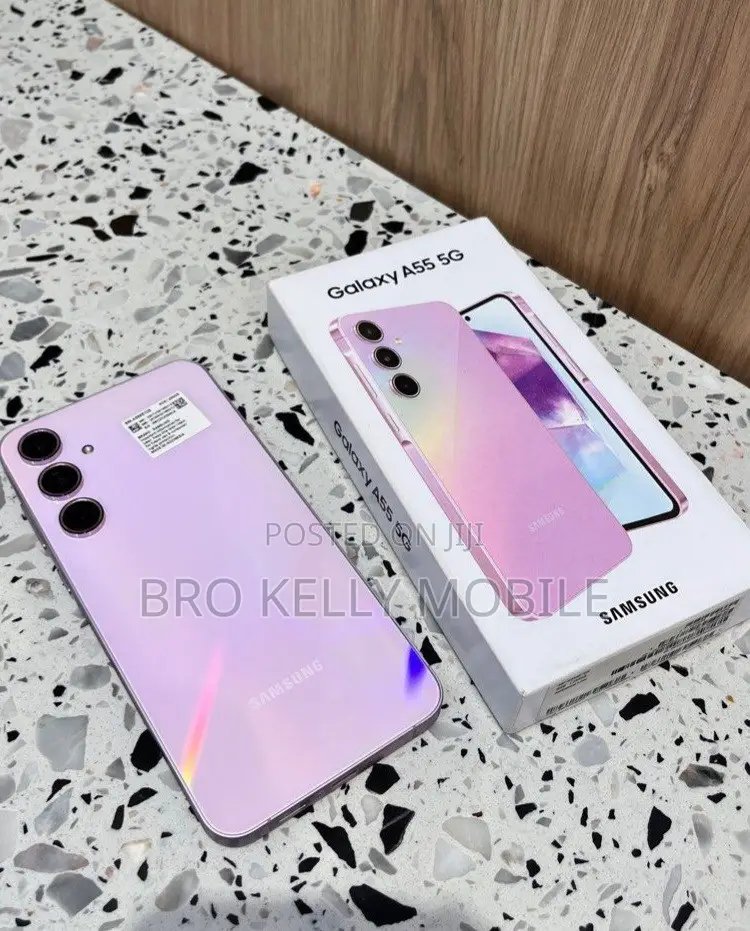 New Samsung Galaxy A55 256 GB Purple