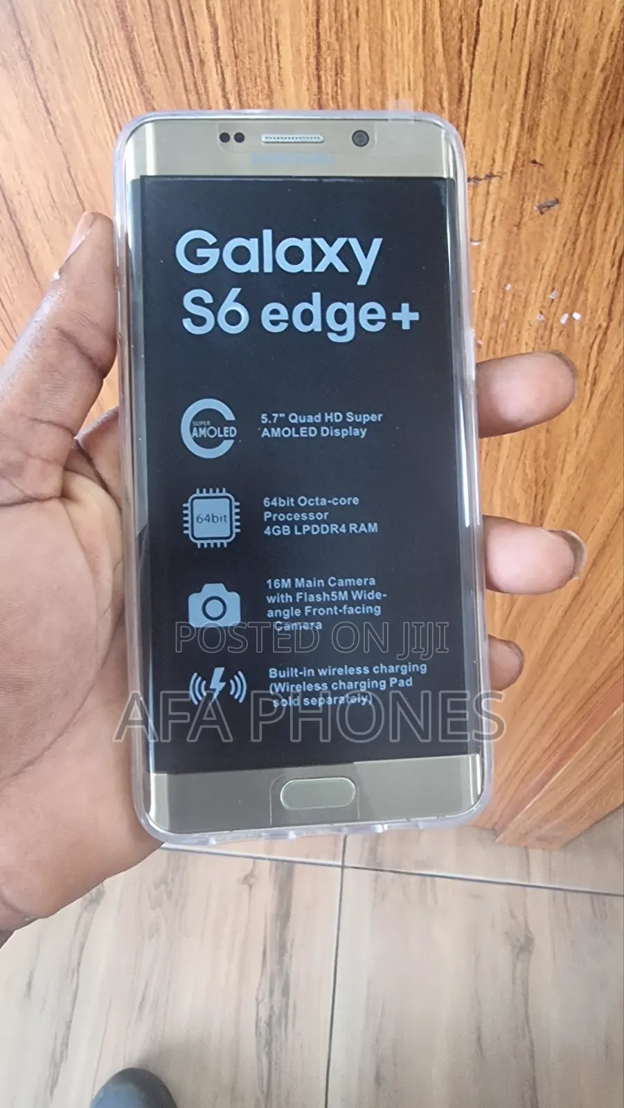 New Samsung Galaxy S6 Edge+ 32 GB Rose Gold