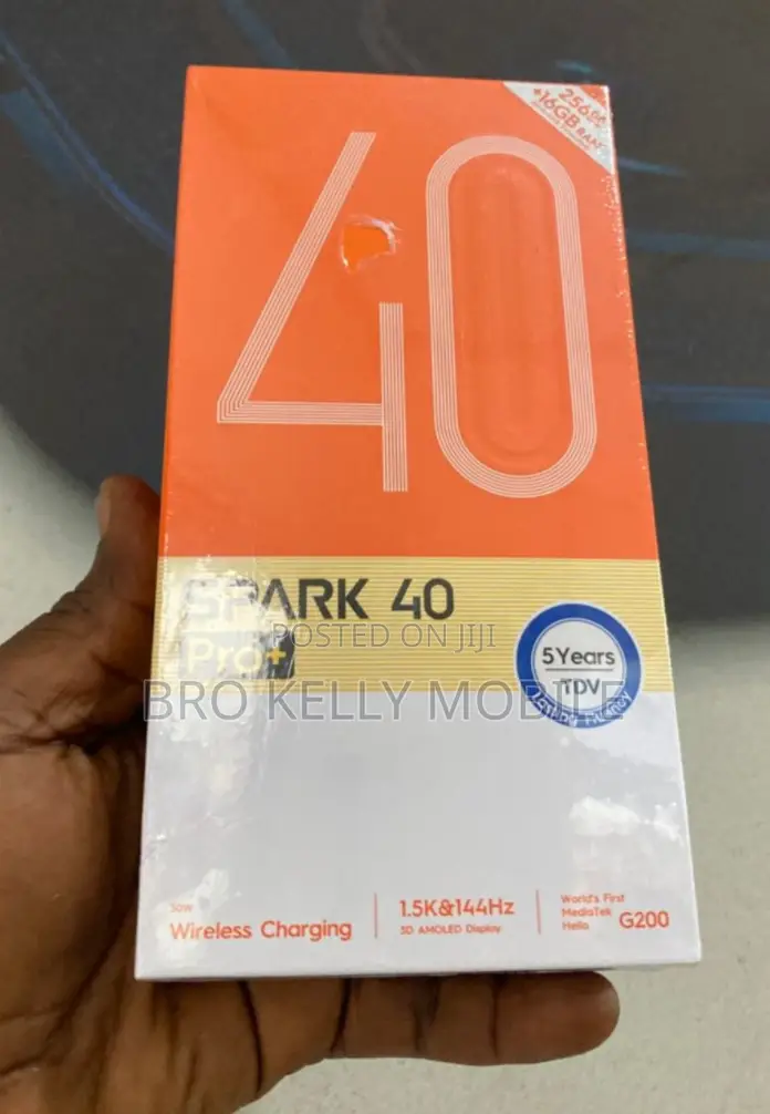 New Tecno Spark 40 Pro+ 256 GB Gold