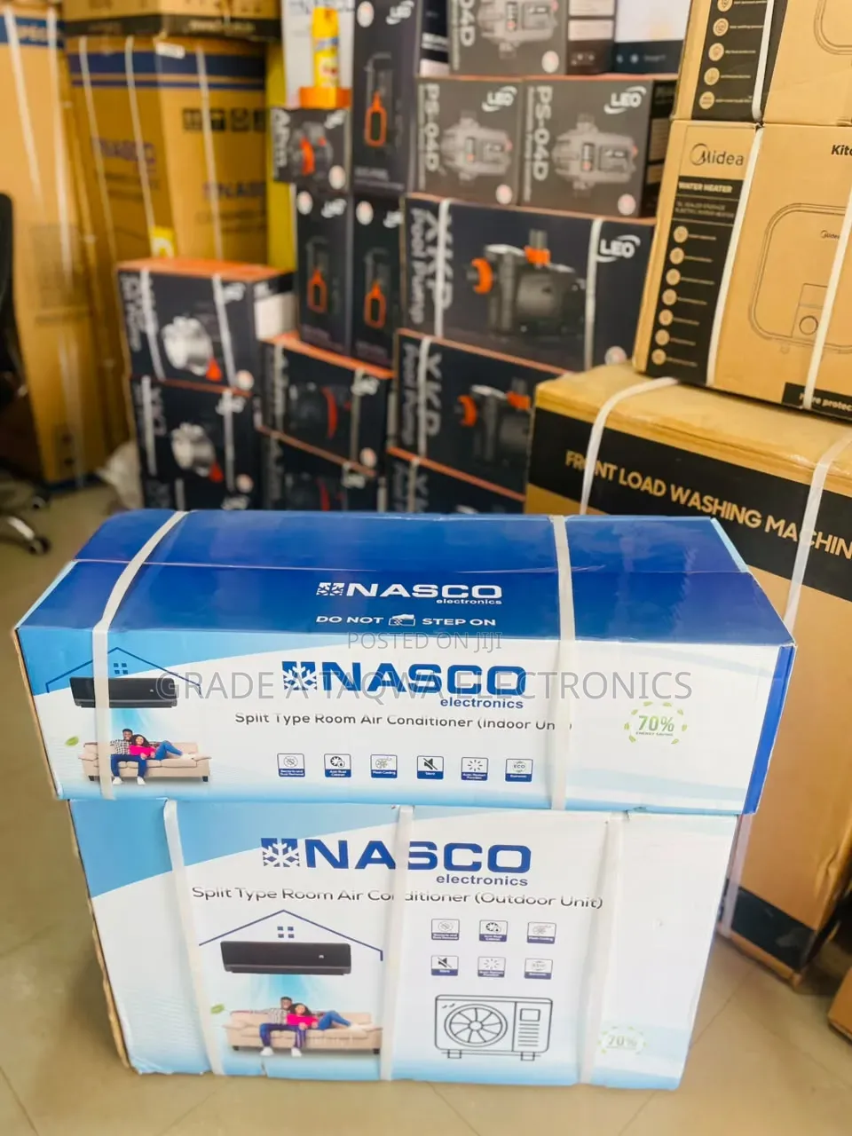 Nasco 1.5hp Mirror Split Type Air Conditioner