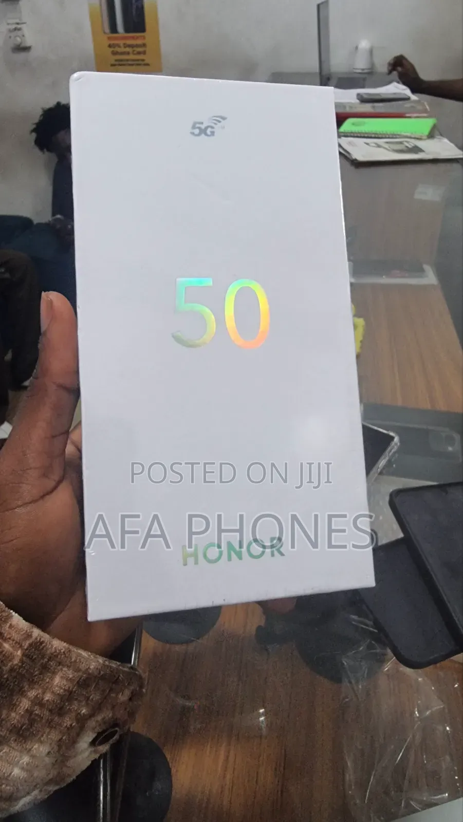 New Honor 50 128 GB Black