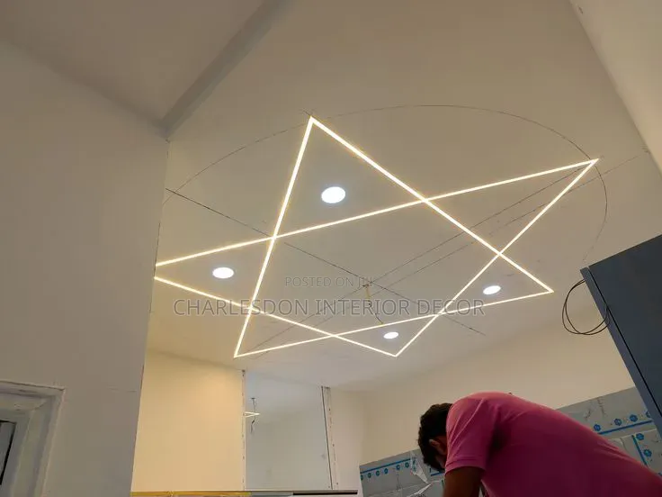Best Profit Light With P O P Cement Ceiling