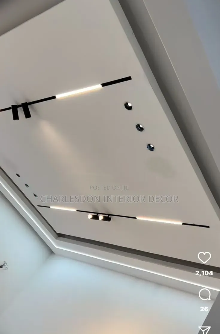 Best Profit Light With P O P Cement Ceiling