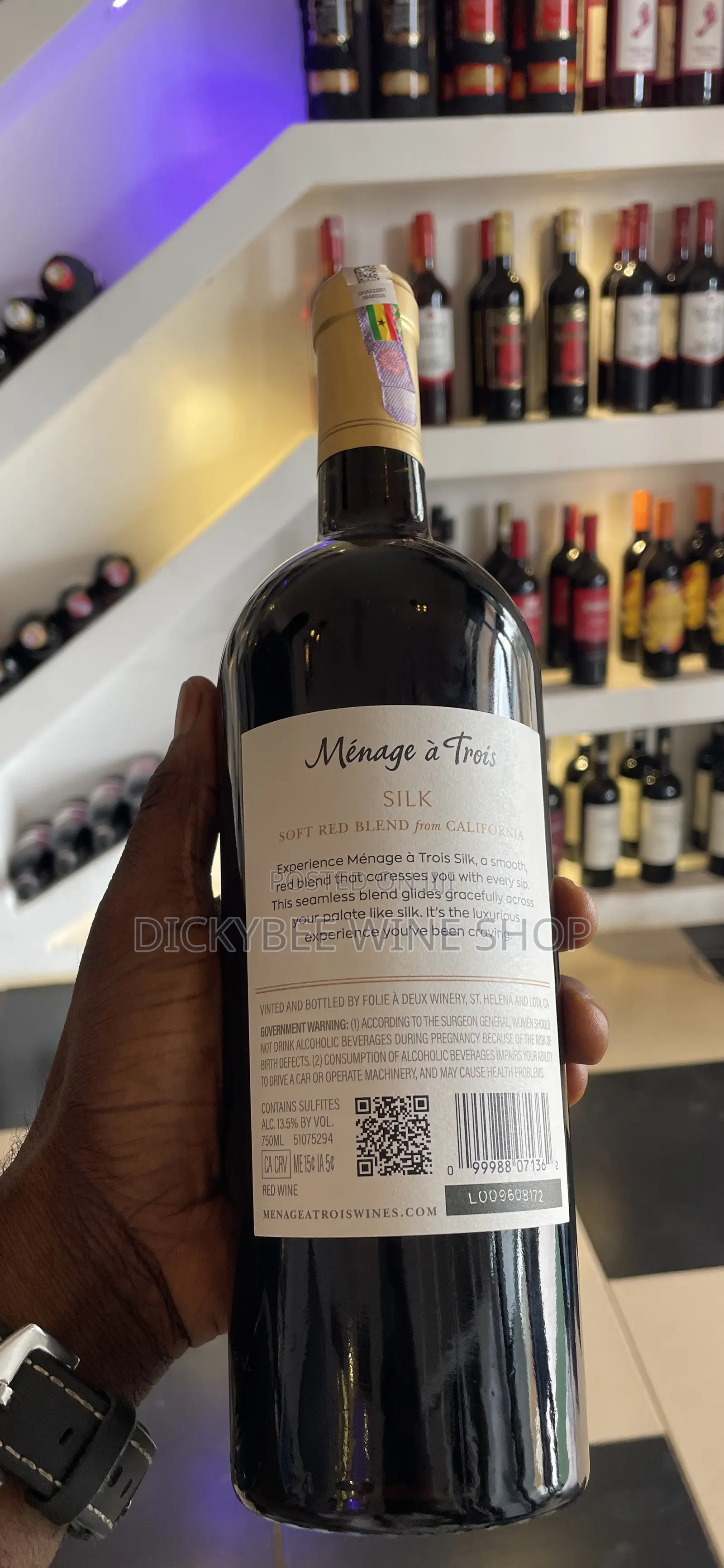 Ménage a Trois Soft Red Blend